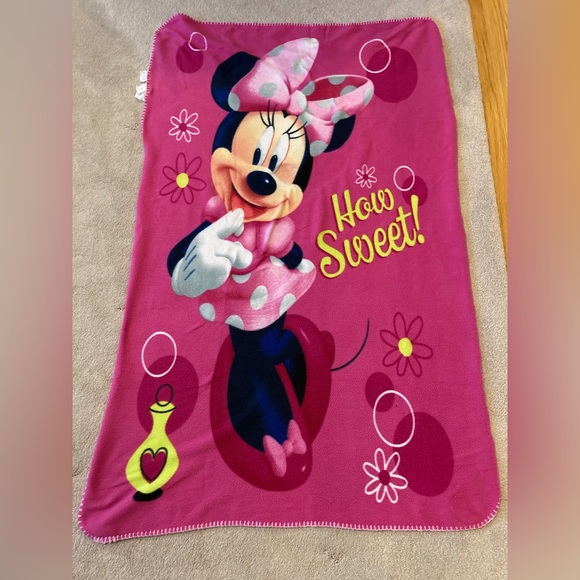 Disney Other Disney Blankets Minnie Mouse Mickey Mouse And